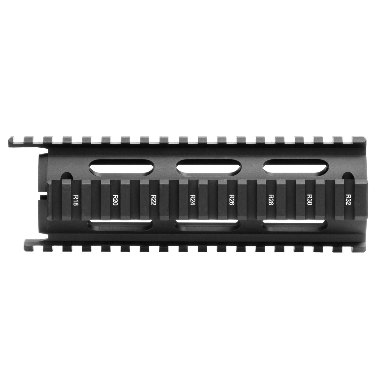 UTG PRO AR15 Carbine Length Drop-in Quad Rail with Extension MTU001T quadratisches Produktbild