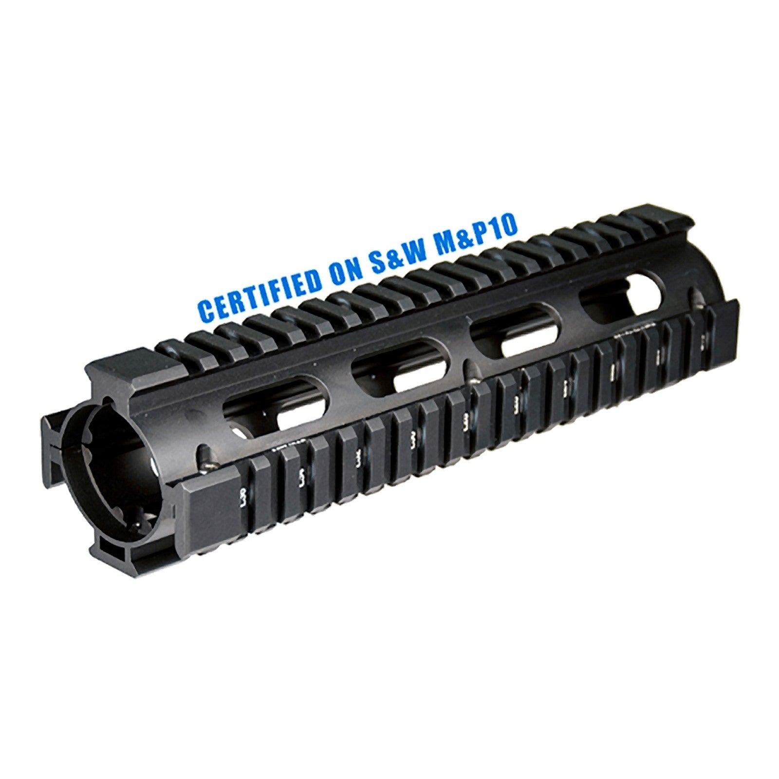 UTG PRO AR308 Drop-in Mid Length Quad Rail for S&W MP10 MTU018 quadratisches Produktbild
