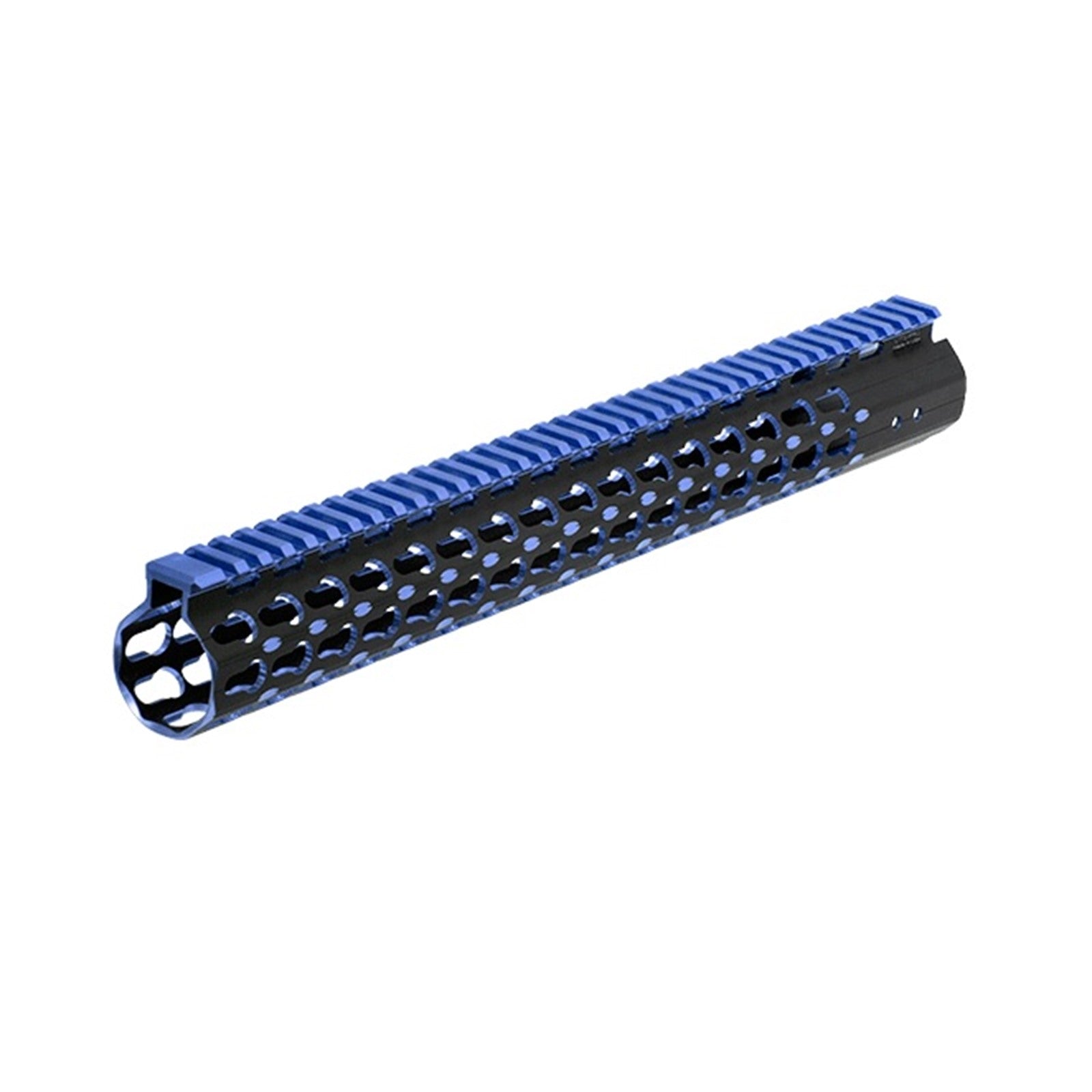 UTG PRO AR15 15 Zoll KeyMod Super Slim Rail Blue 2-Tone MTU019SSKB2