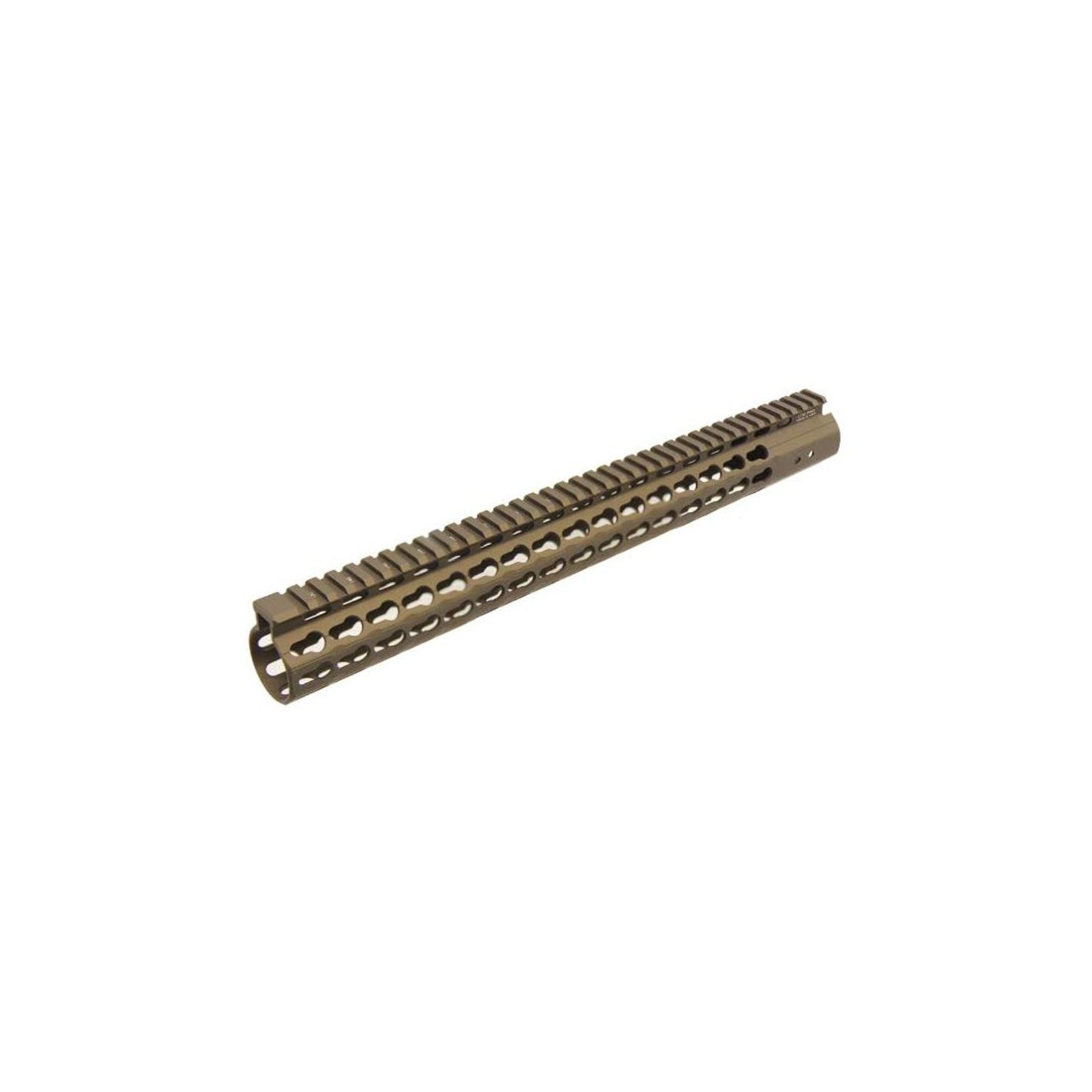 UTG PRO AR15 15 Zoll KeyMod Free Float Handguard Burnt Bronze Cerakote MTU019SSKZ