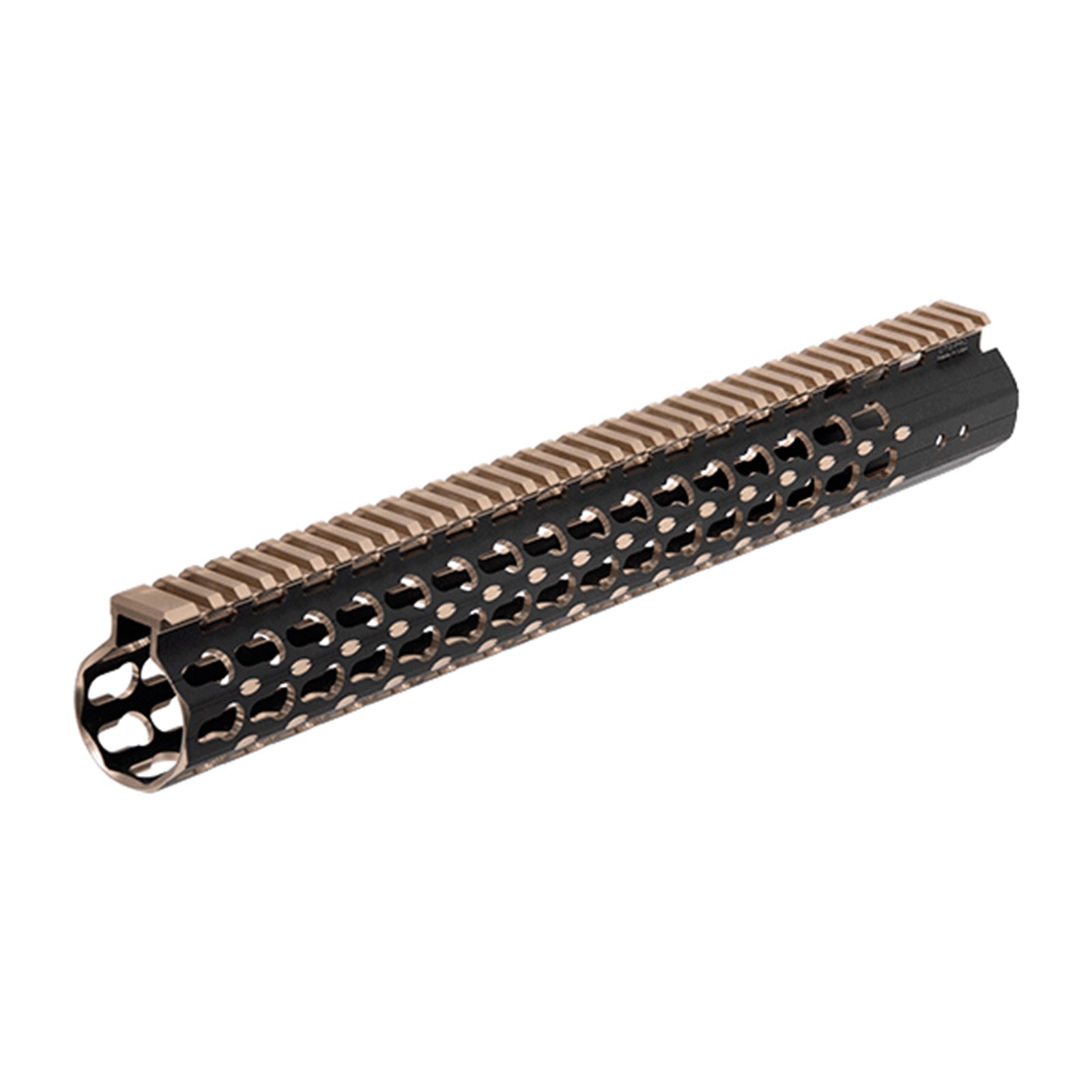 UTG PRO AR15 15 Zoll KeyMod Super Slim Rail Bronze 2-Tone MTU019SSKZ2