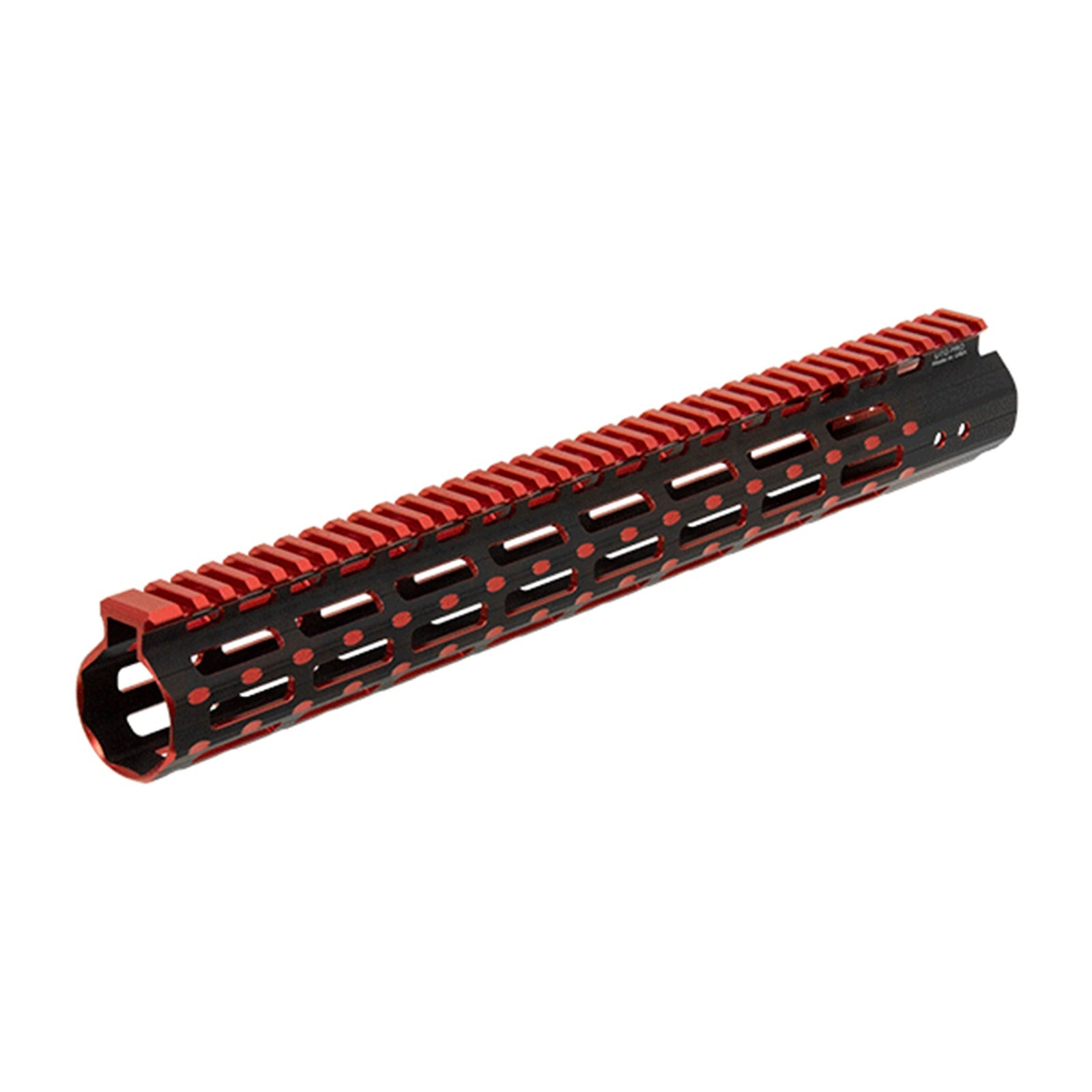 UTG PRO AR15 15 Zoll M-LOK Super Slim Rail Red 2-Tone MTU019SSMR2