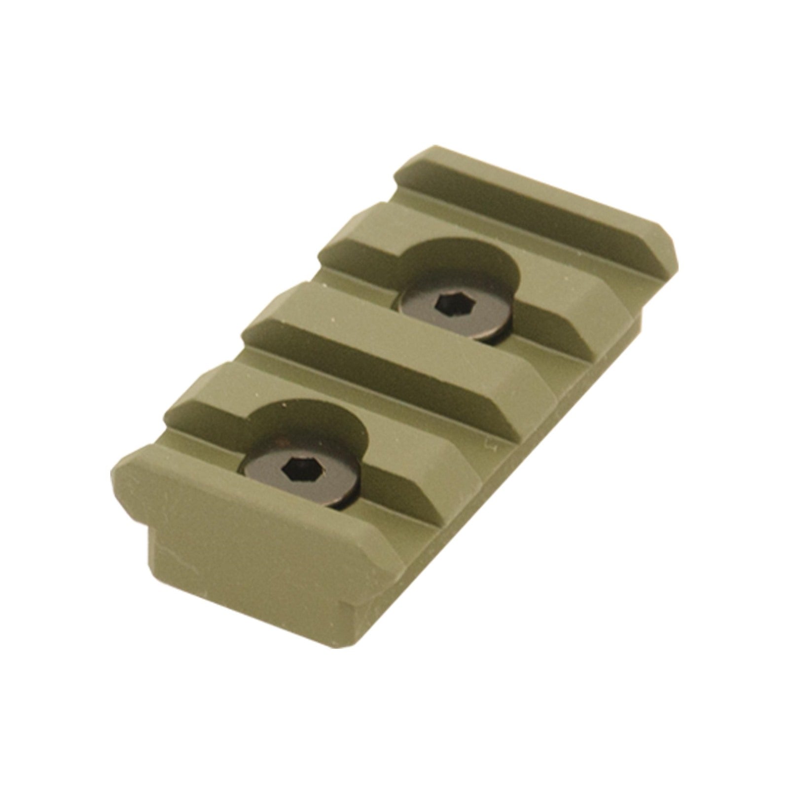 UTG PRO MTURS04SG 4-Slot KeyMod Picatinny Rail Section OD Green Cerakote