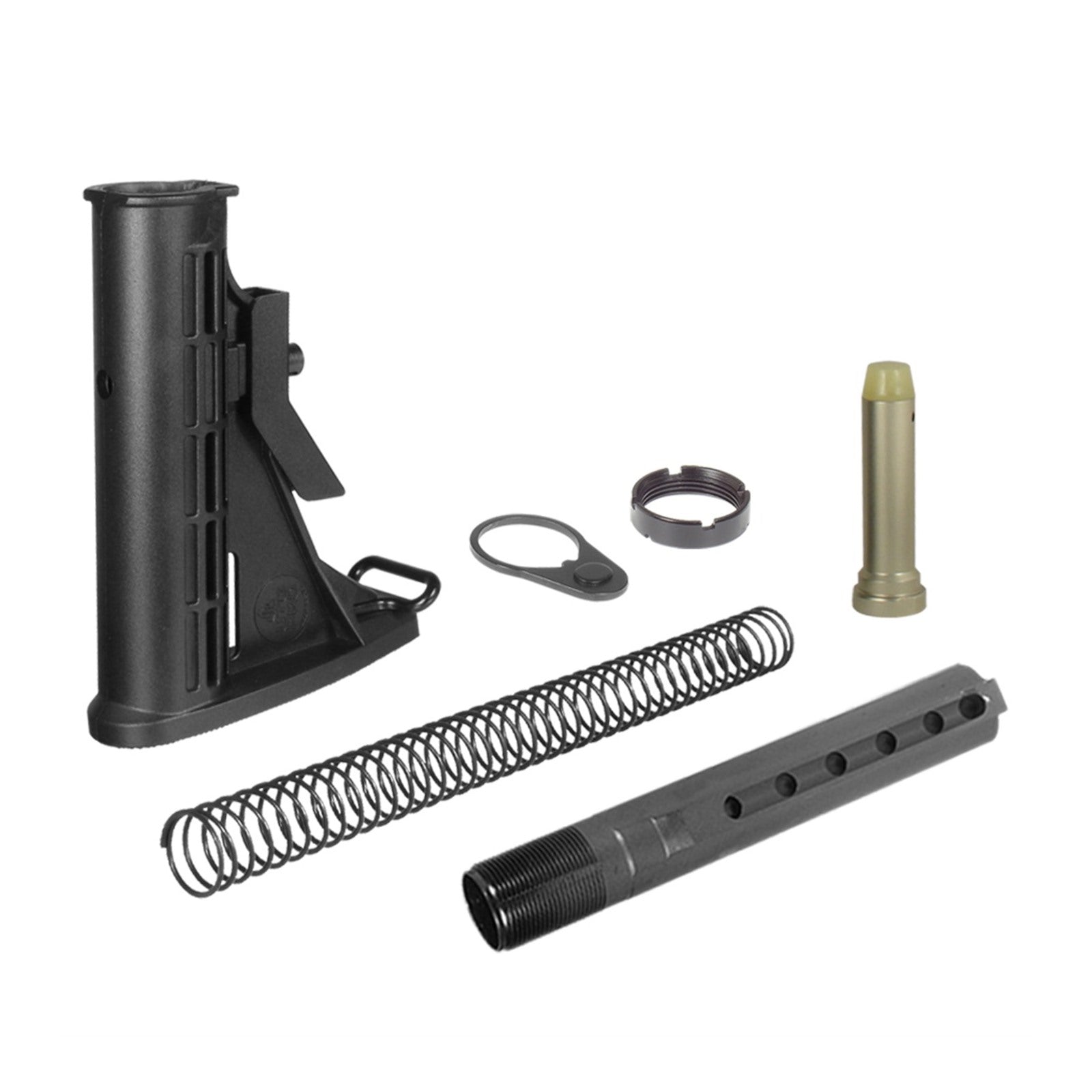 UTG PRO RBU6BM 6-Position Stock Assembly Black