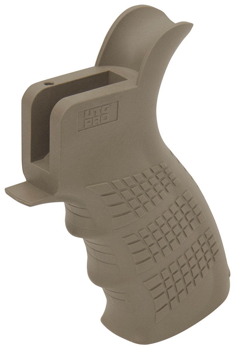UTG PRO AR15 Ambidextrous Pistol Grip FDE RBUPG01D quadratisches Produktbild