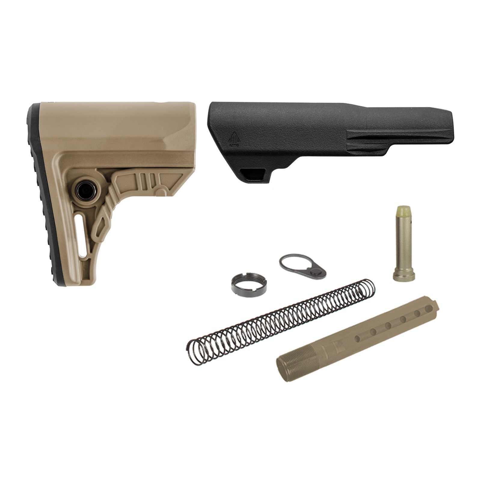 UTG PRO AR15 Ops Ready S4 Stock Kit FDE RBUS4DM quadratisches Produktbild