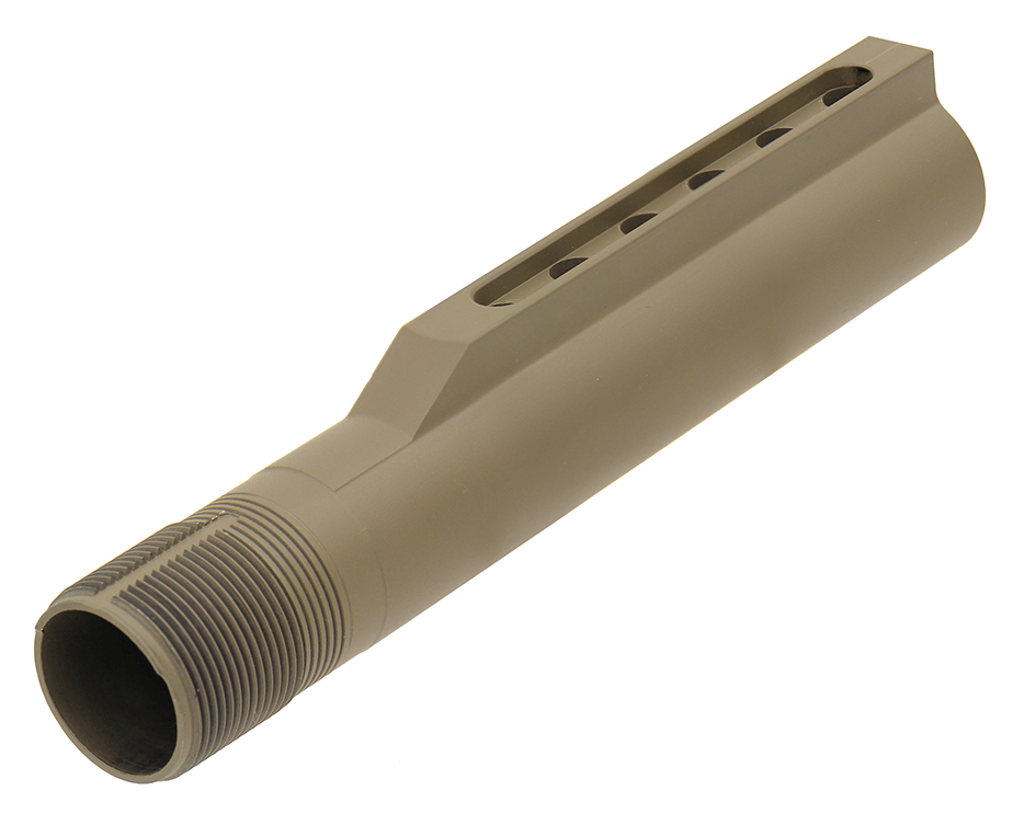 UTG PRO AR15 6-position Receiver Extension Tube FDE Cerakote TLU001D