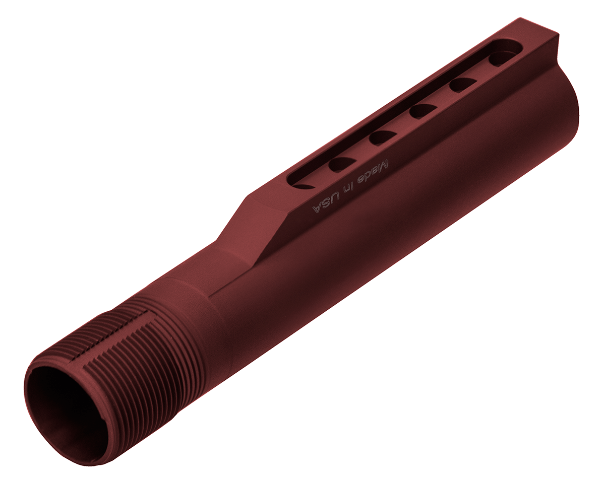 UTG PRO AR15 6-position Receiver Extension Tube Matte Red TLU001R