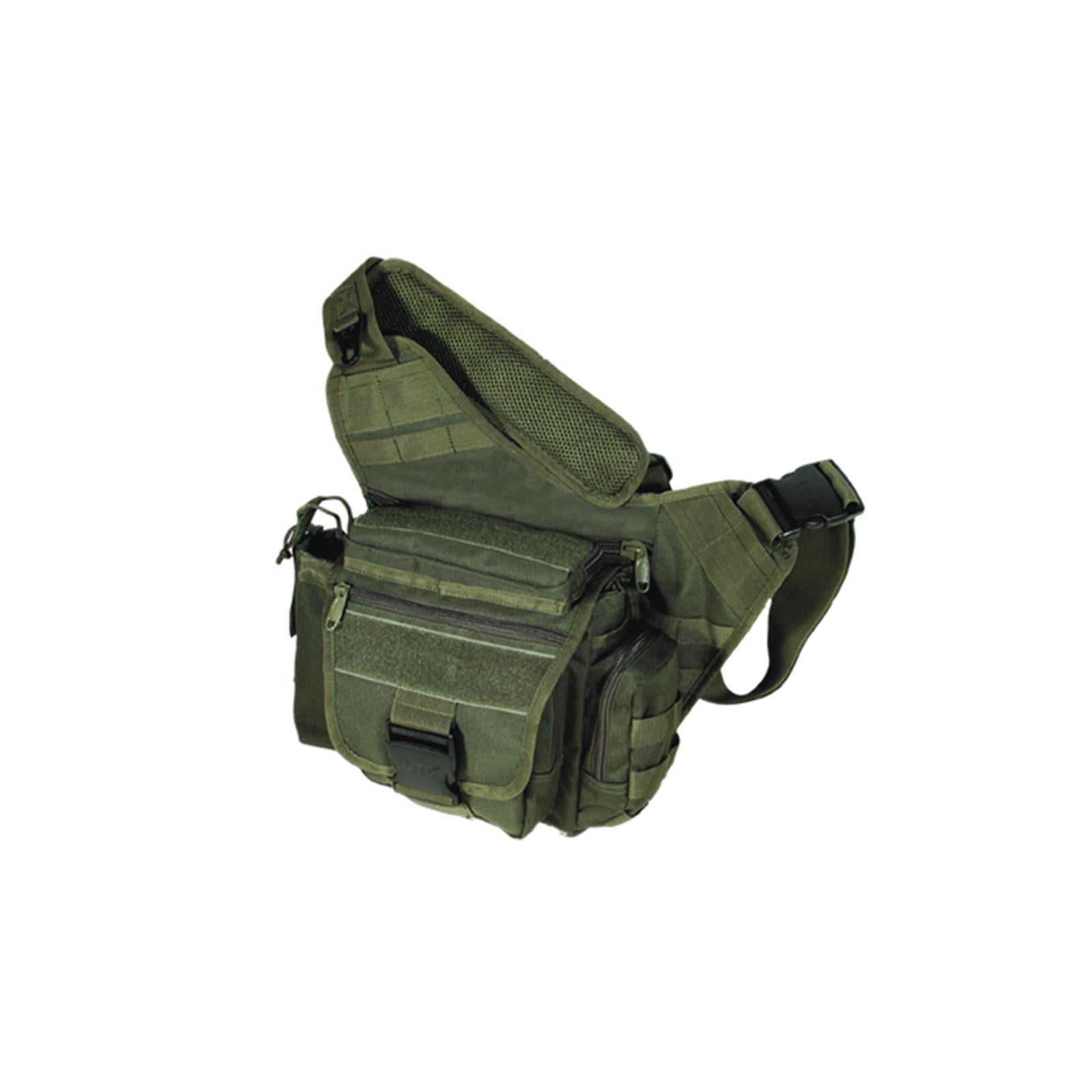 UTG Multi-functional Tactical Messenger Bag OD Green PVC-P218G