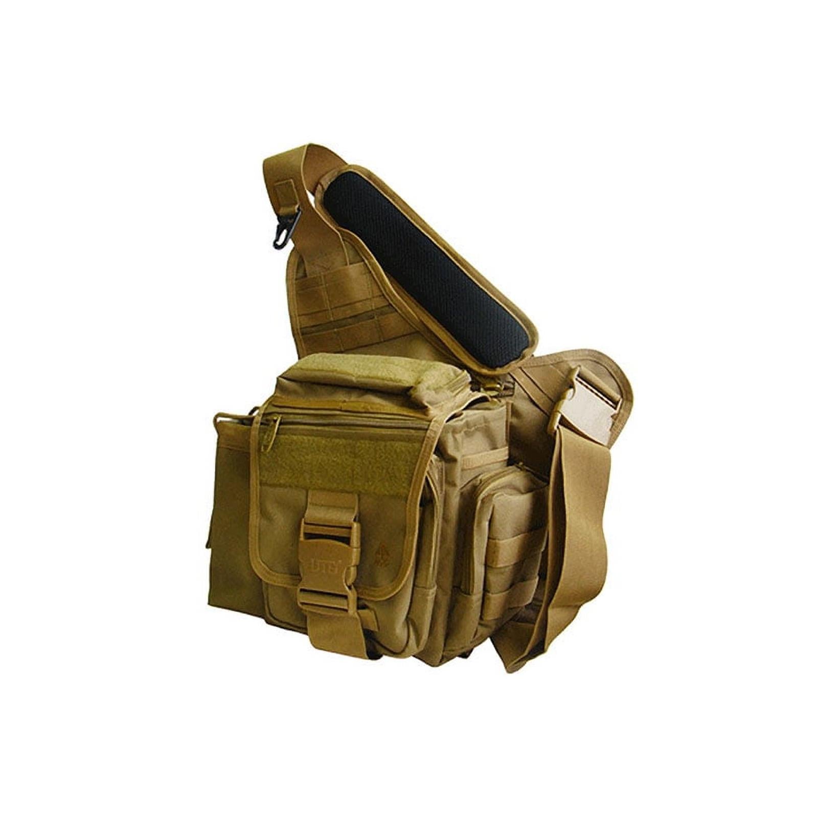 UTG PVC-P218S Multi-functional Tactical Messenger Bag Dark Earth quadratische Produktansicht