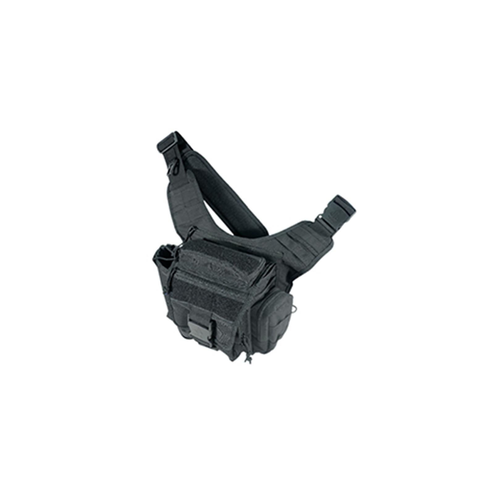 UTG PVC-P219B Covert Carry Ambidextrous Messenger Bag Black quadratisches Produktbild