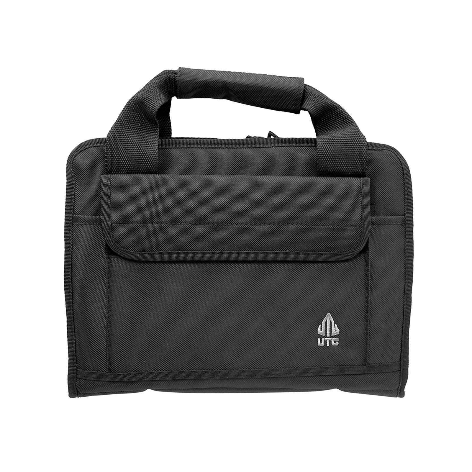 UTG PVC-PC01B Deluxe Single Pistol Case Black quadratisches Produktbild