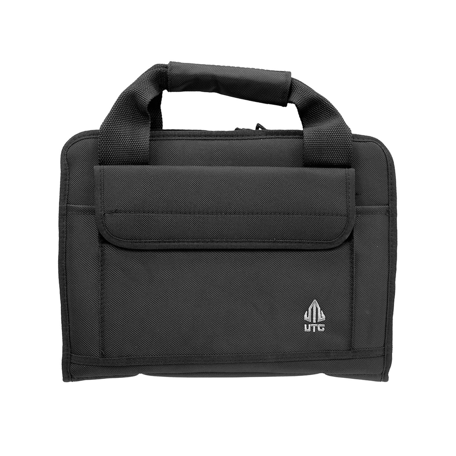 UTG PVC-PC02B Deluxe Double Pistol Case Black quadratisches Produktbild