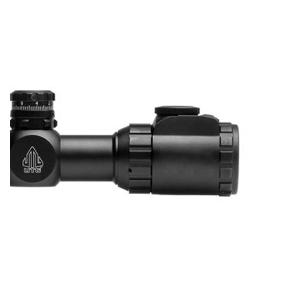 UTG BugBuster 3-9X32 Scope Okular und Einstellring Detail