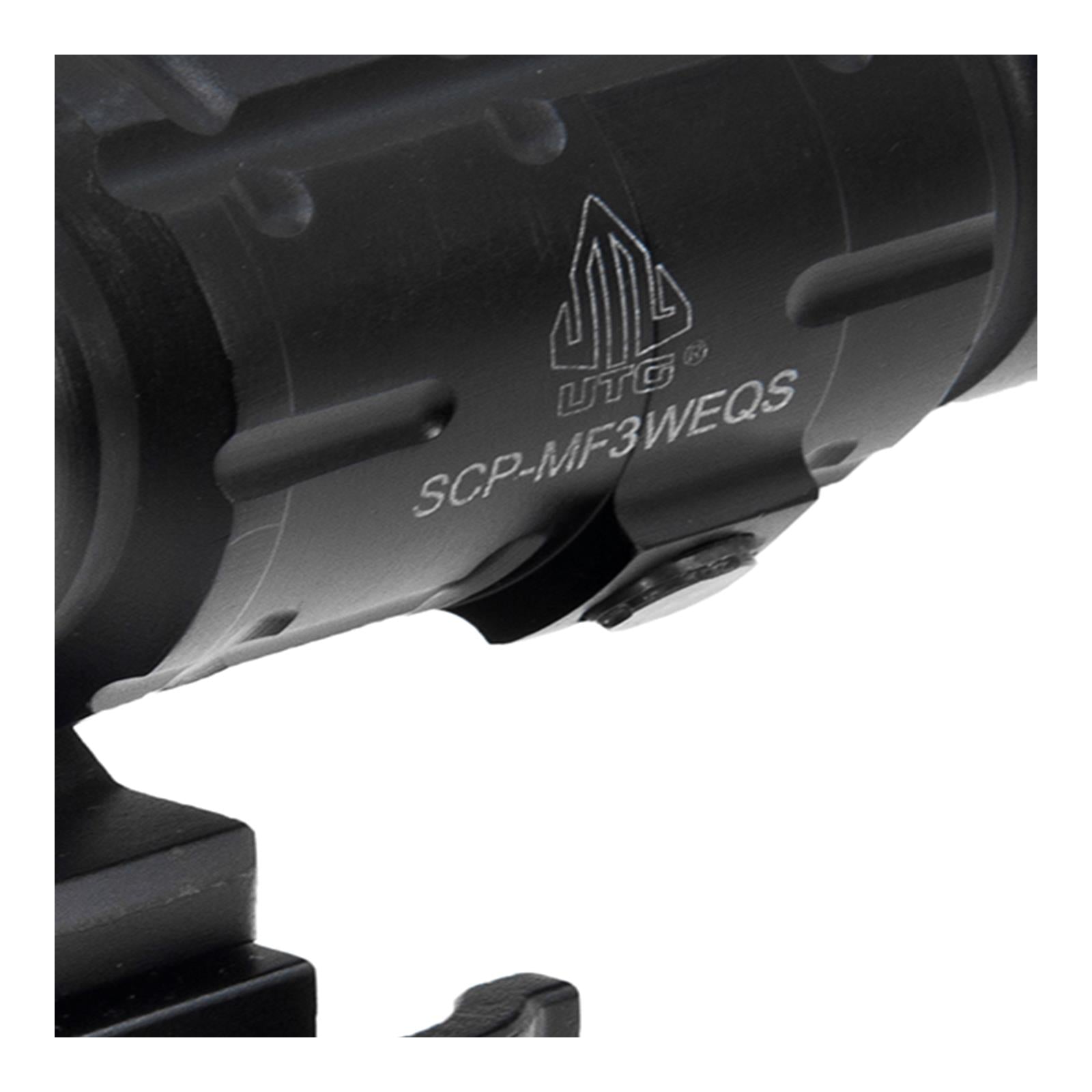 UTG SCP-MF3WEQS 3X Magnifier QD Mount Detail