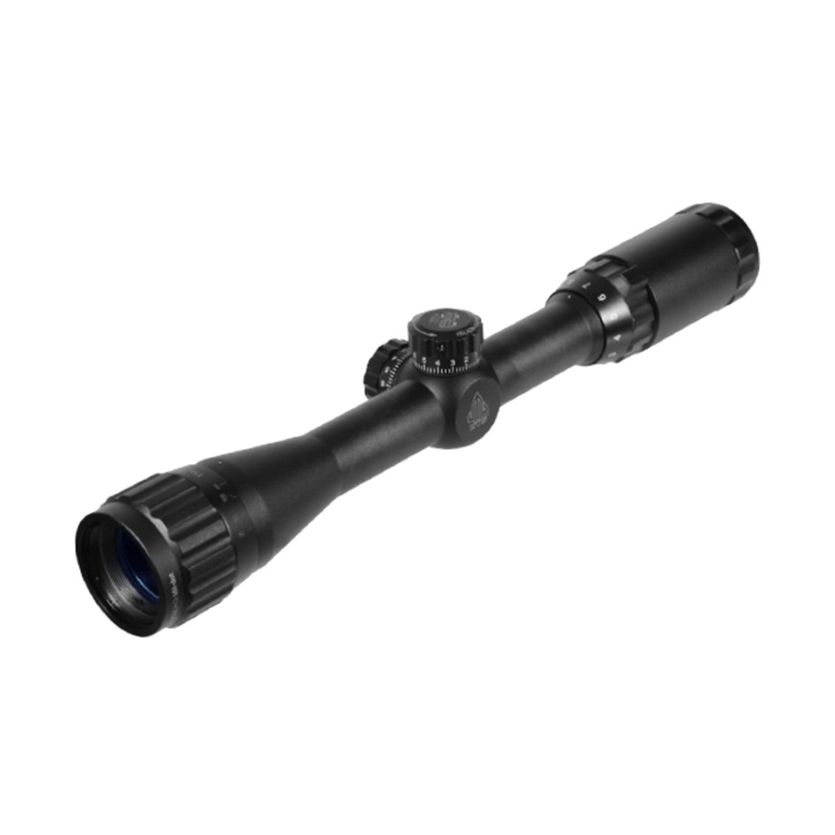 UTG 3-9X32 Hunter Scope AO TF2 Mil-dot Airgun Rings Vollansicht