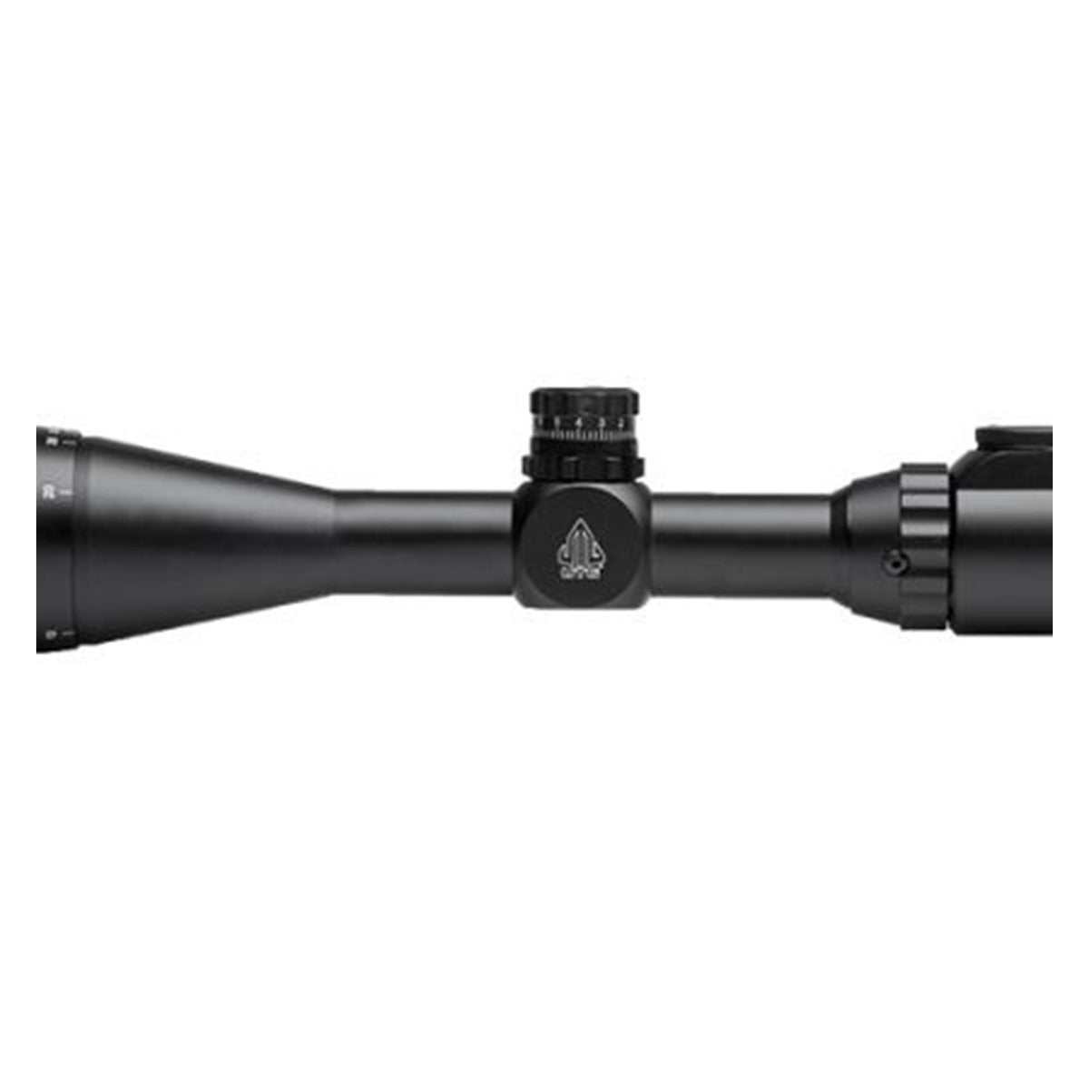 UTG 3-9X40 Hunter Scope AO Turm Detail