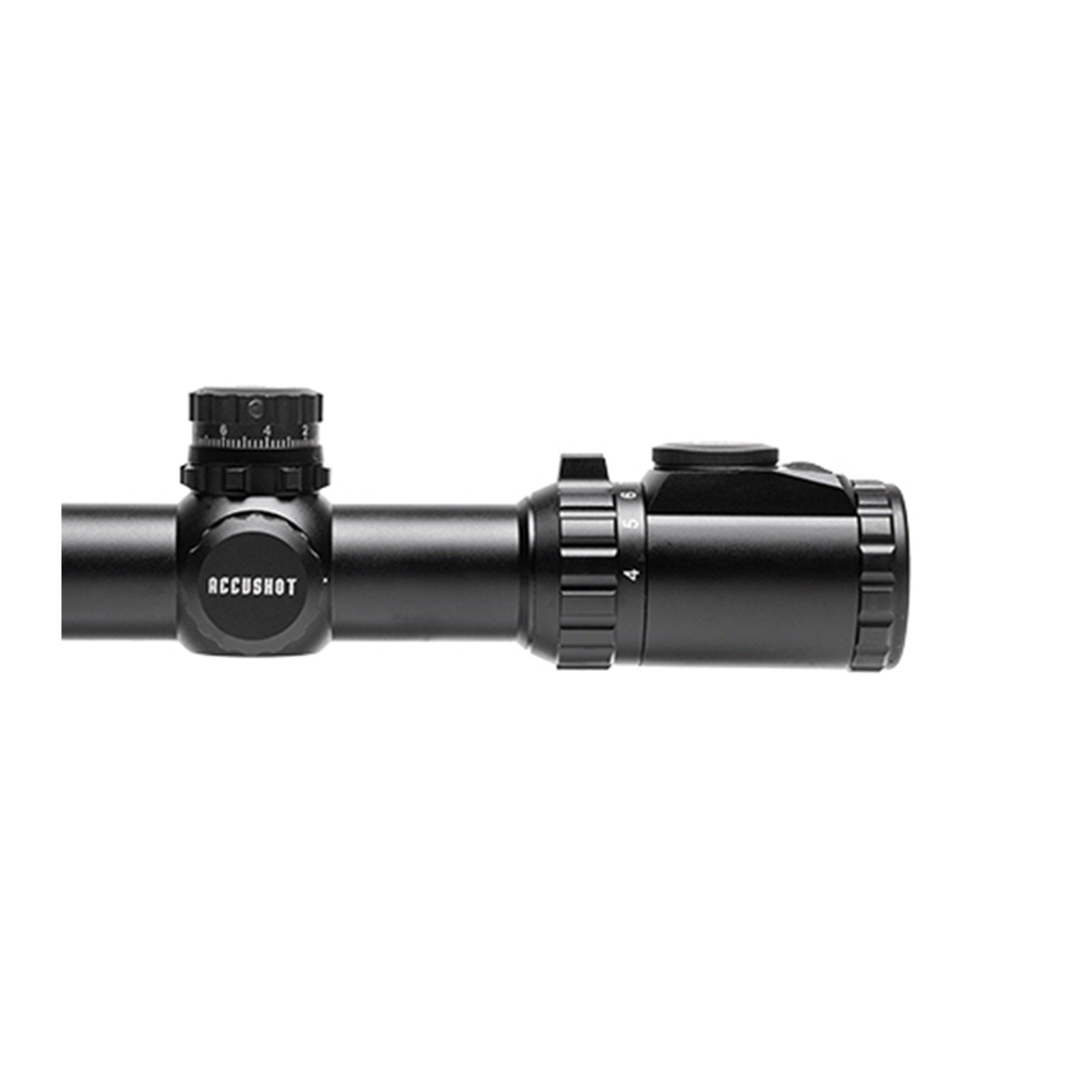 UTG SCP3-UM416AOIEW 4-16x44 Compact Scope Turm Detail