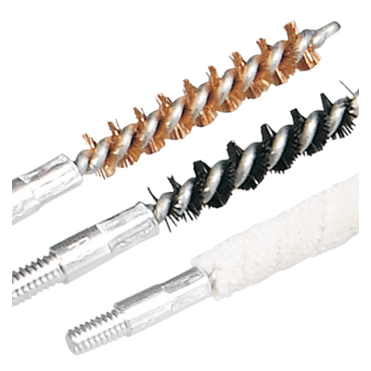 UTG .22 Cal Bore Brushes Bronze Nylon Cotton Detail