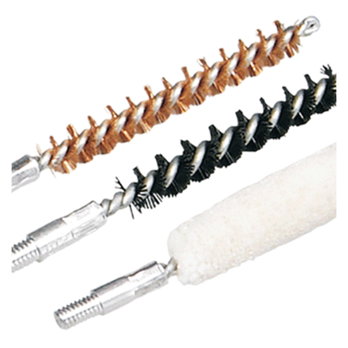 UTG .30 Cal Bore Brushes Bronze Nylon Cotton Detail