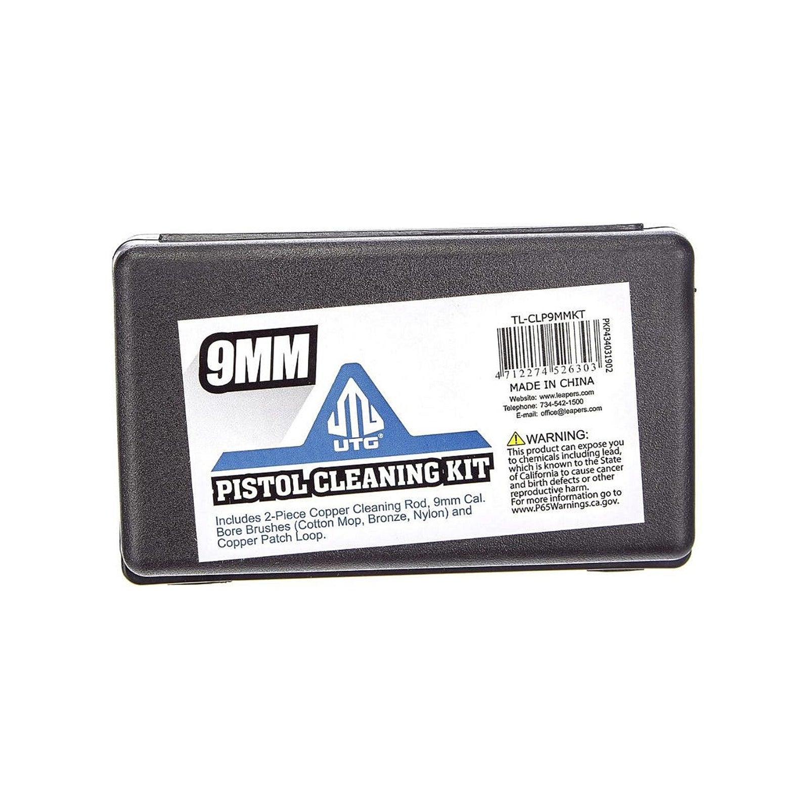 UTG TL-CLP9MMKT 9MM Pistol Cleaning Kit geschlossener Transportkasten
