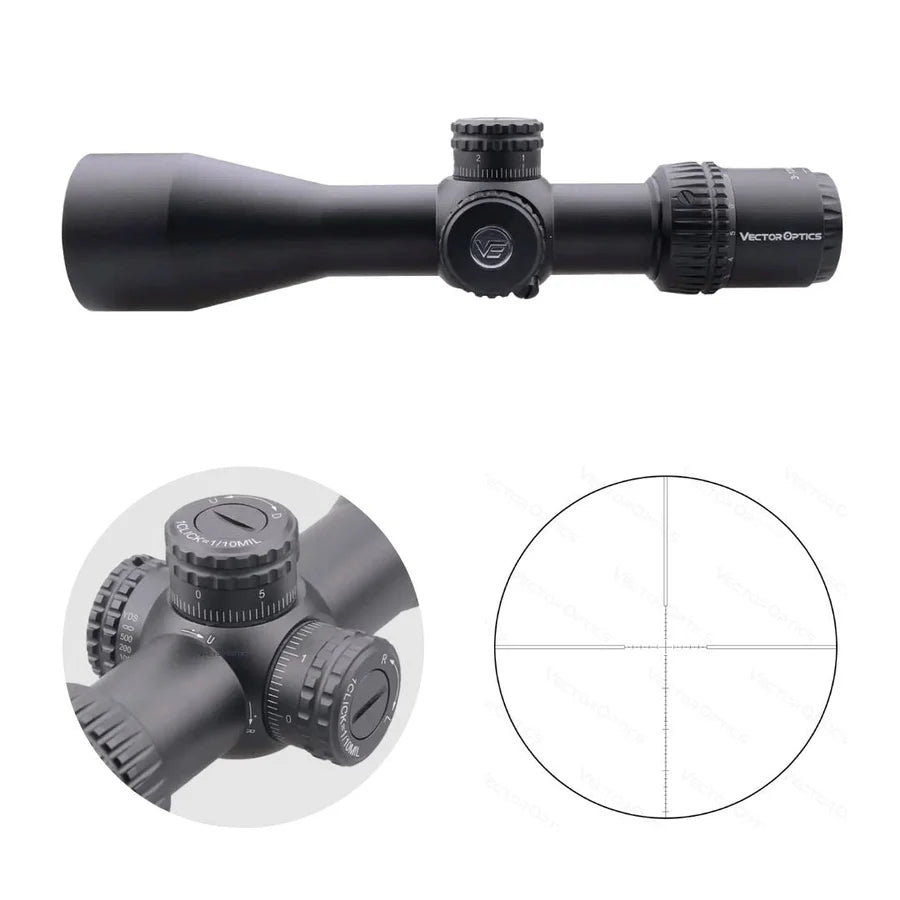 VectorOpticsVector Optics SCFF - 21 Veyron 3 - 12x44FFP - Black Raptor