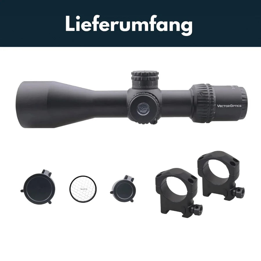 VectorOpticsVector Optics SCFF - 21 Veyron 3 - 12x44FFP - Black Raptor