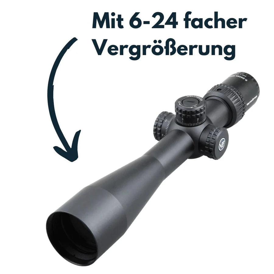 VectorOpticsVector Optics SCFF - 23 Veyron 6 - 24x44 FFP - Black Raptor
