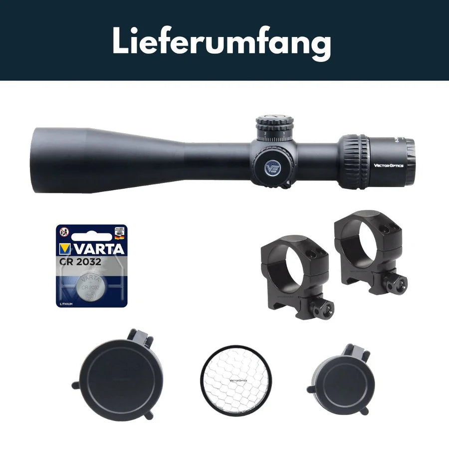 VectorOpticsVector Optics SCFF - 23 Veyron 6 - 24x44 FFP - Black Raptor