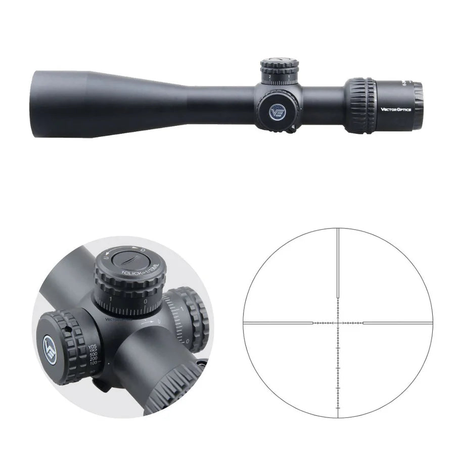 VectorOpticsVector Optics SCFF - 23 Veyron 6 - 24x44 FFP - Black Raptor