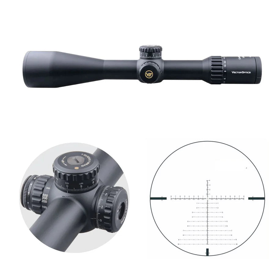 Vector Optics SCFF - 30 Continental x6 5 - 30x56FFP VCT - 34 - Black Raptor