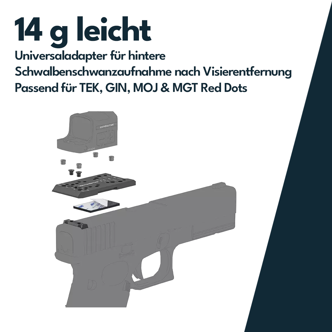 Vector Optics SCFRM-GK11 – Montageadapter Detailansicht