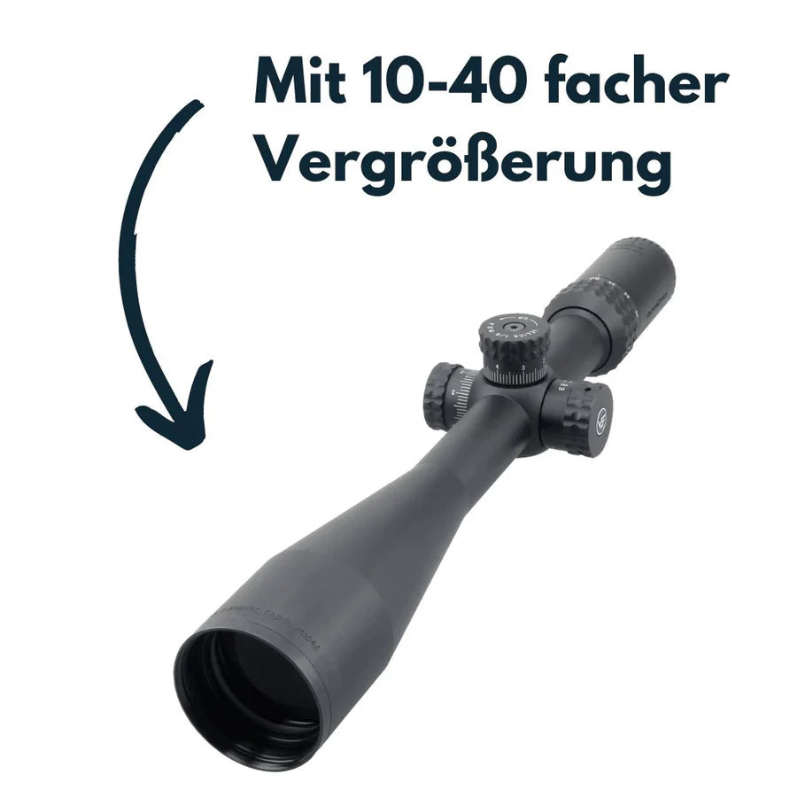 VectorOpticsVector Optics SCOL - 34 Sentinel X 10 - 40x50 - Black Raptor
