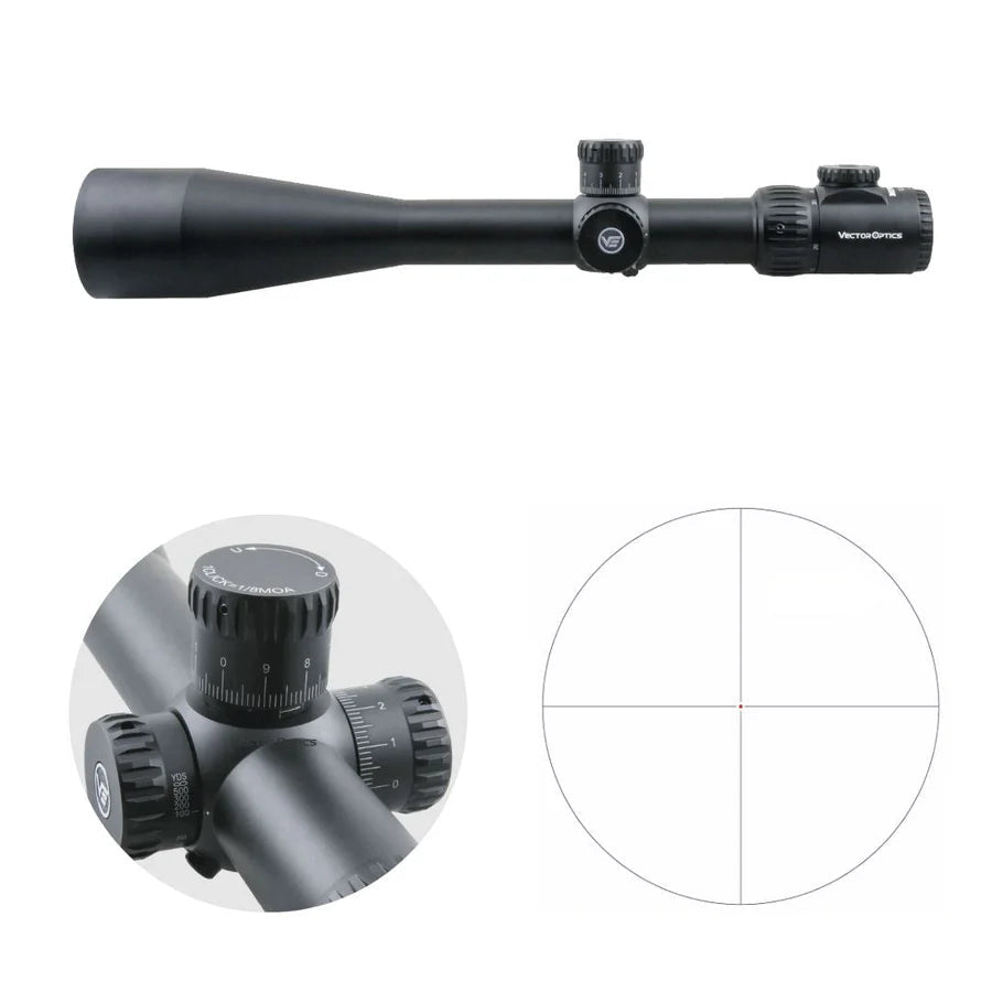 VectorOpticsVector Optics SCOL - 37 Minotaur GenII 12 - 60x60 DOT - Black Raptor