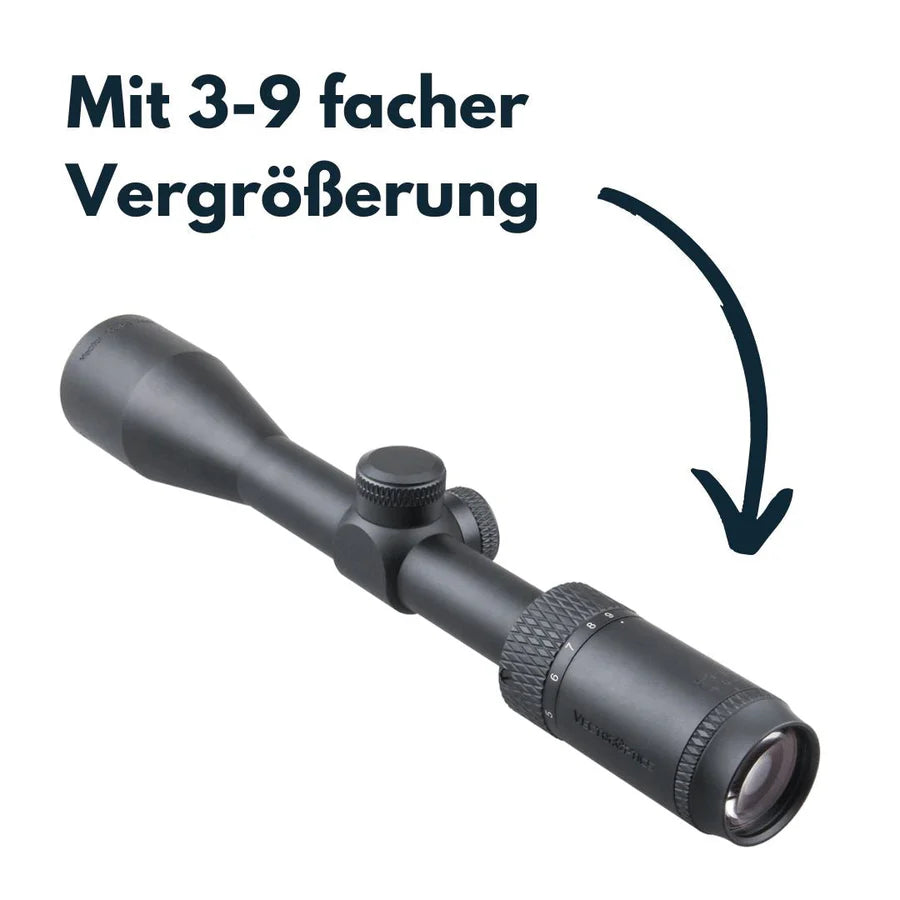 VectorOpticsVector Optics SCOM - 27 Matiz 3 - 9x40 Duplex SFP - Black Raptor
