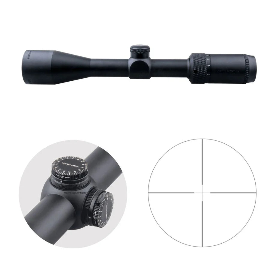 VectorOpticsVector Optics SCOM - 27 Matiz 3 - 9x40 Duplex SFP - Black Raptor