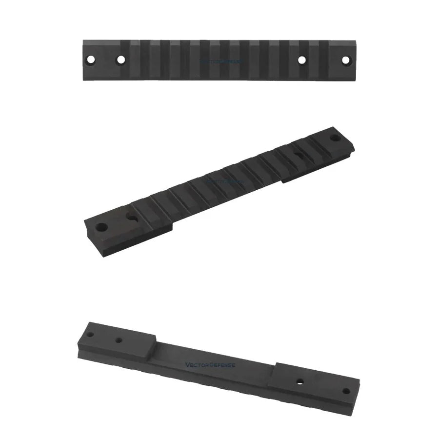VectorOpticsVector Optics Stahl Picatinny - Schienen für Repetierbüchsen - Black Raptor