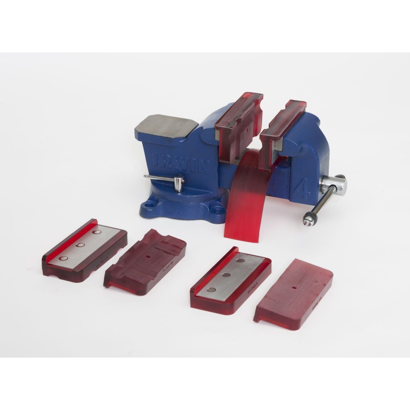 Wagner Industries WI-7000 und WI-7090 magnetische Schraubstock-Weichbacken mit Schutzabdeckung am Werkbankschraubstock