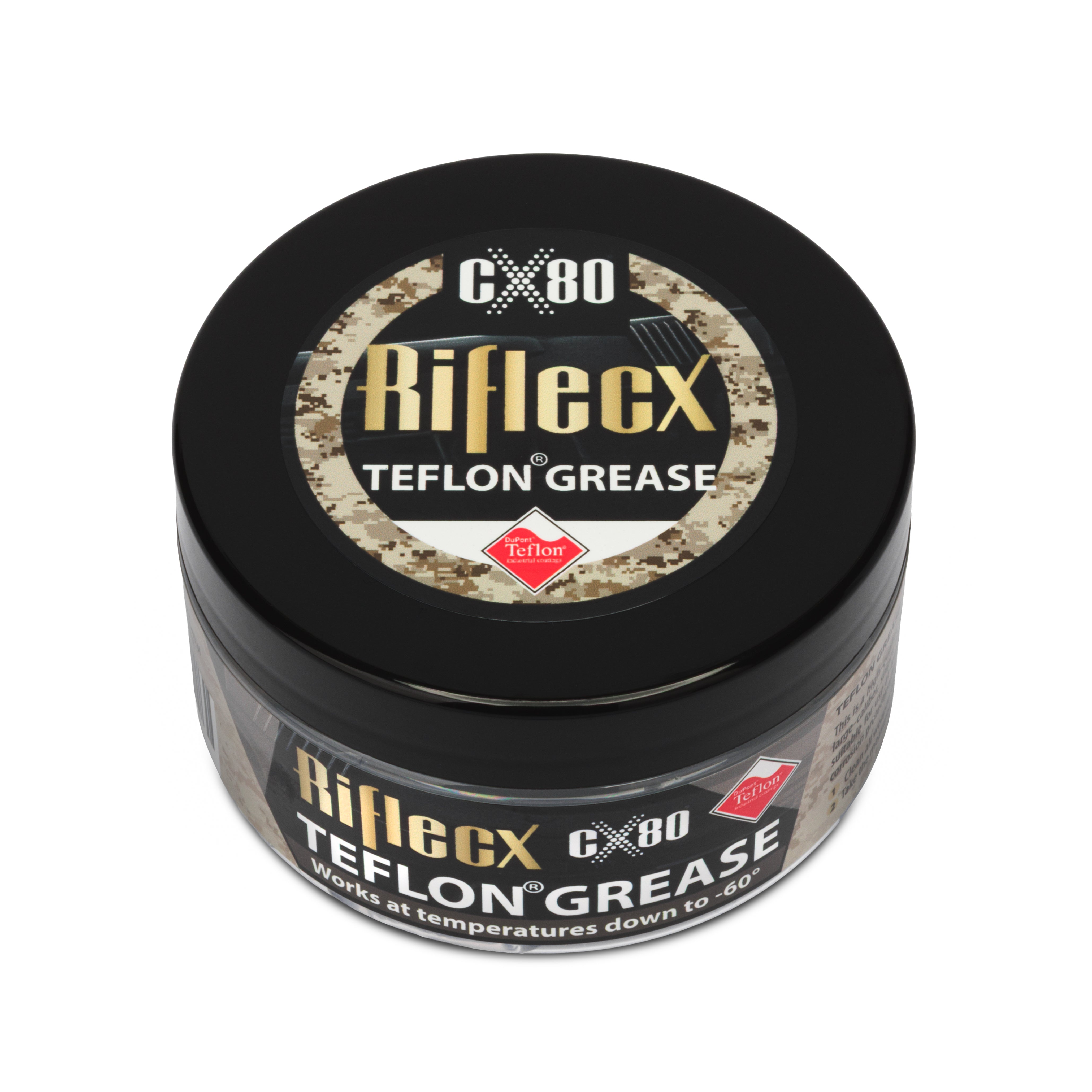 RifleCX Teflon Grease 100 g – weitere Ansicht der Produktdose, SKU 600722