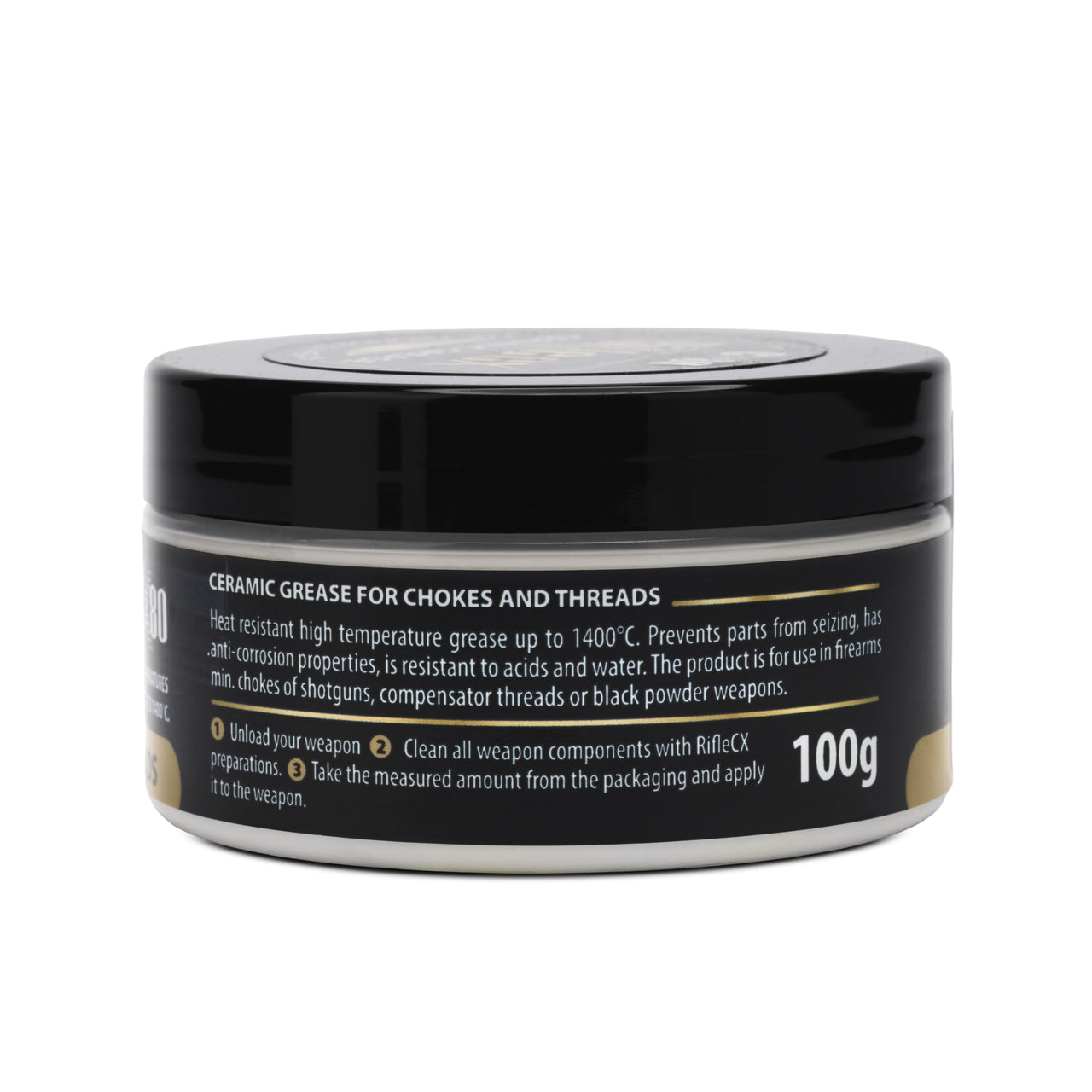 RifleCX Ceramic Grease 100 g – Keramikfett für Gewinde und Flinten-Chokes, SKU 600724