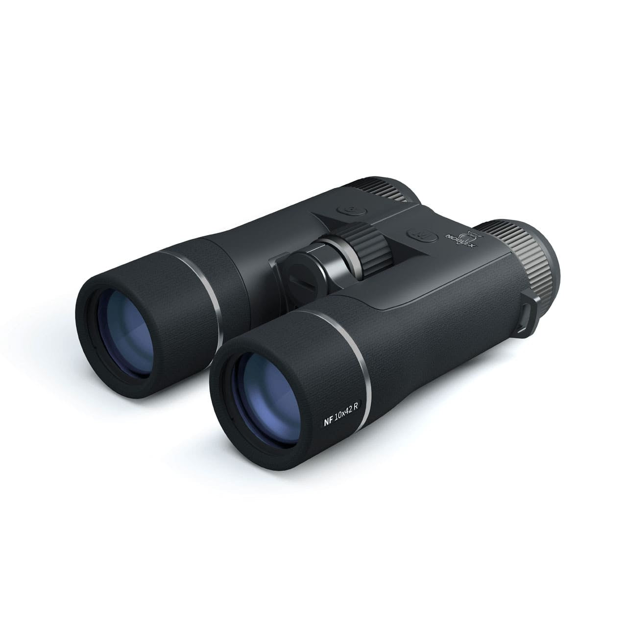 NOBLEX NF 10×42 R advanced, schräge Ansicht der 42-mm-Objektive