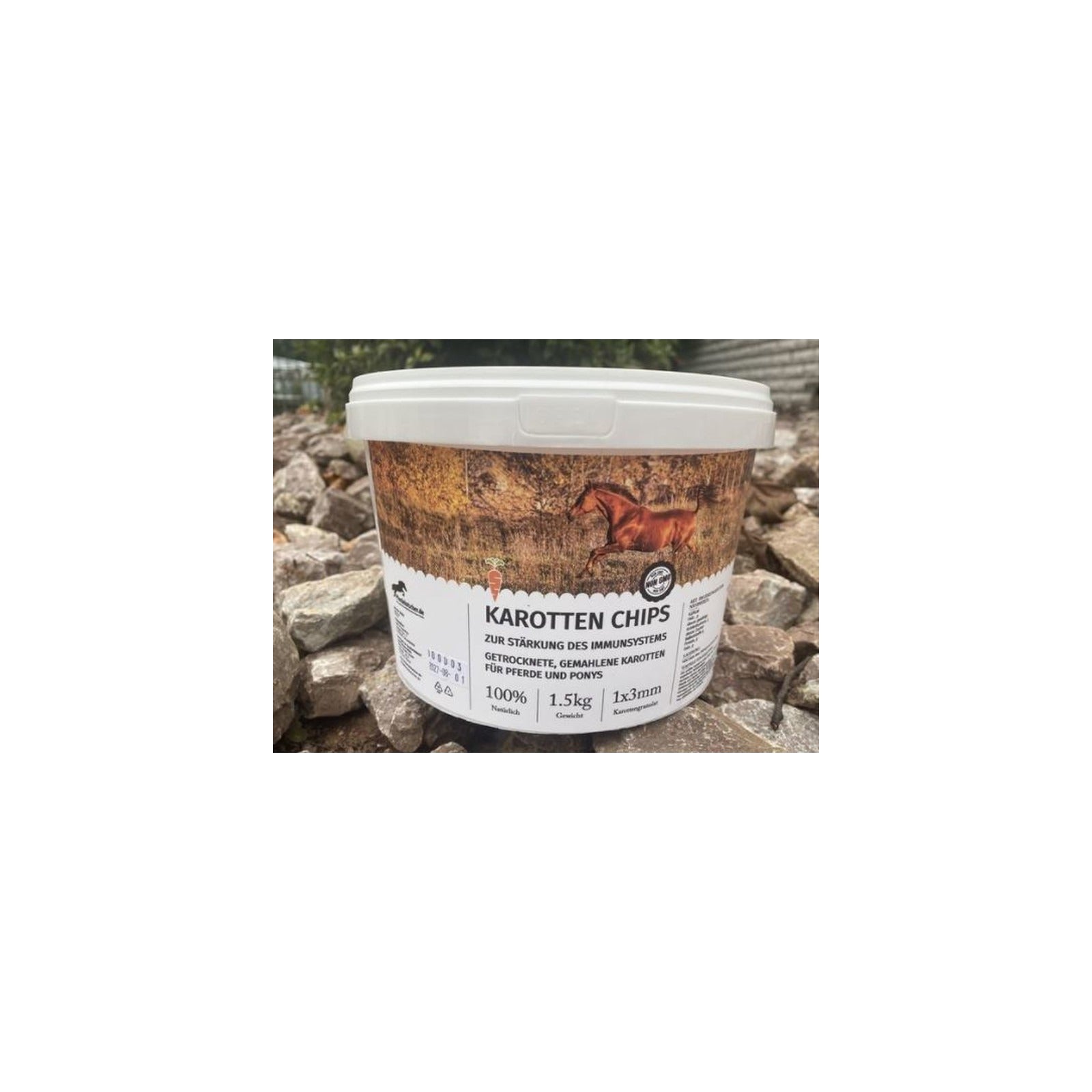 Wildlutscher Karotten Chips (Eimer) 1,5 kg