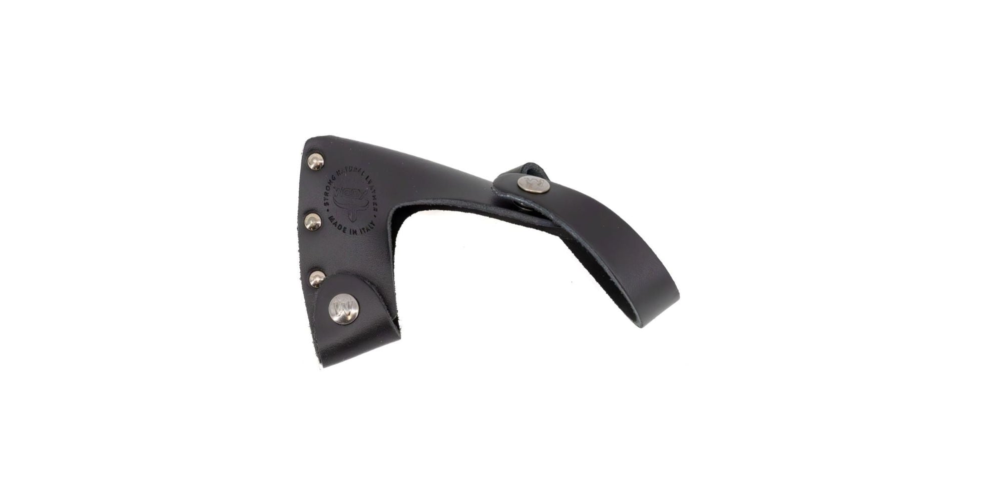 WOOX AX1 Standard Axtscheide aus schwarzem Leder