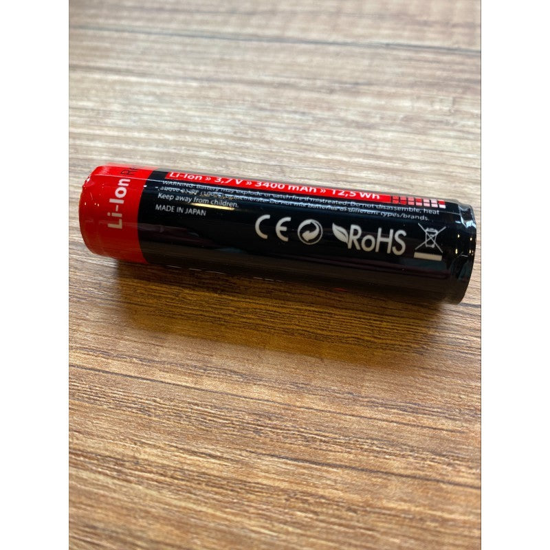 XCell 18650H 3400 mAh Akku Detailansicht