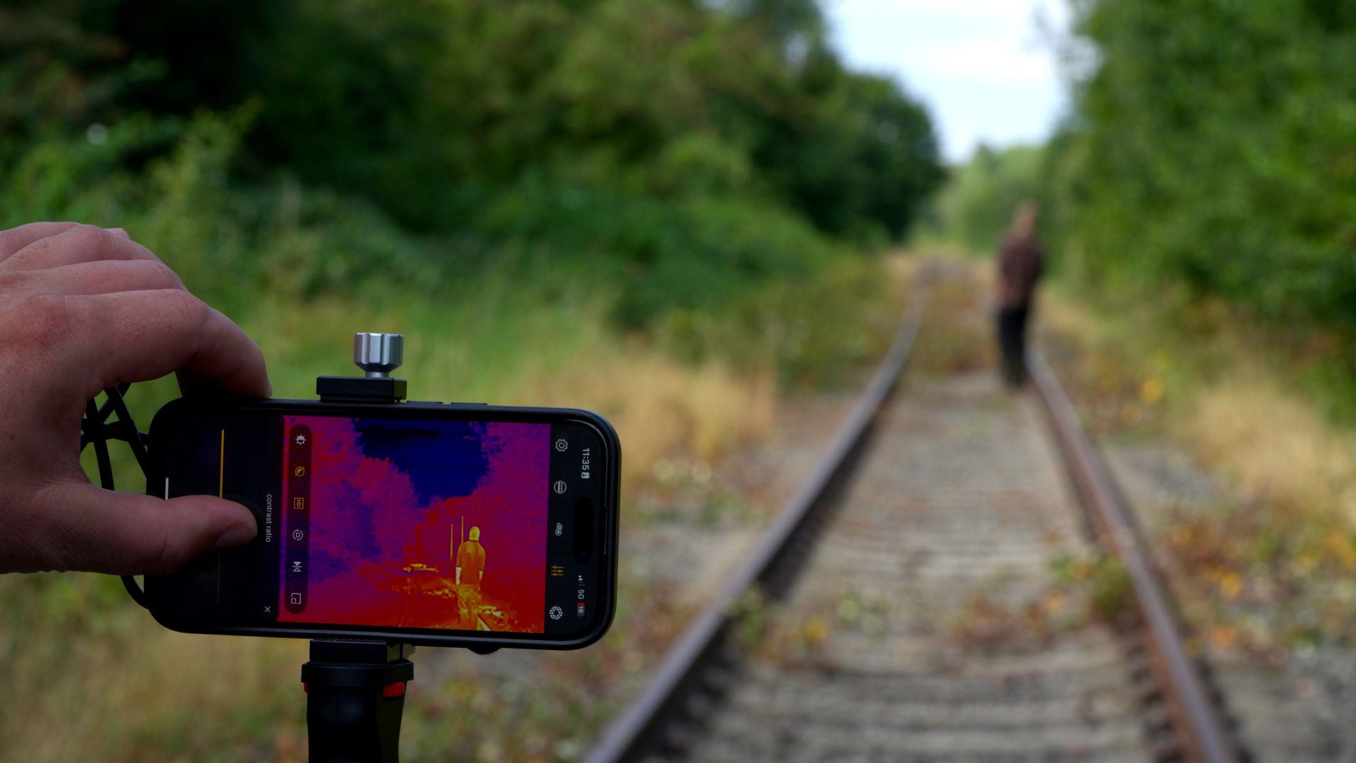 Xinfrared T2 Pro iOS Wärmebildkamera im Outdoor Einsatz