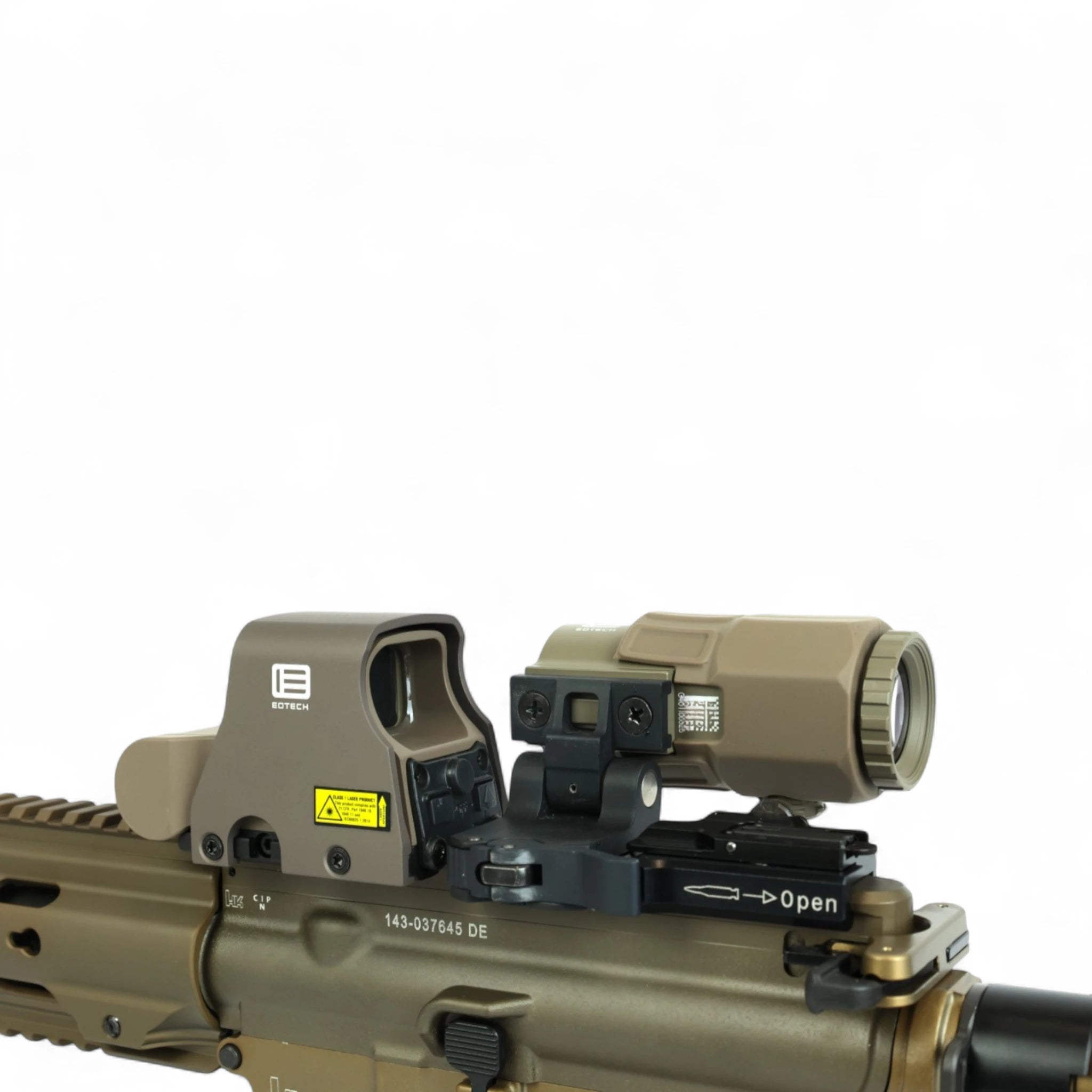 IEA MIL - OPTICSIEA HHS Kit EOTECH XPS2 - 0 Tan + G45 Tan - Black Raptor