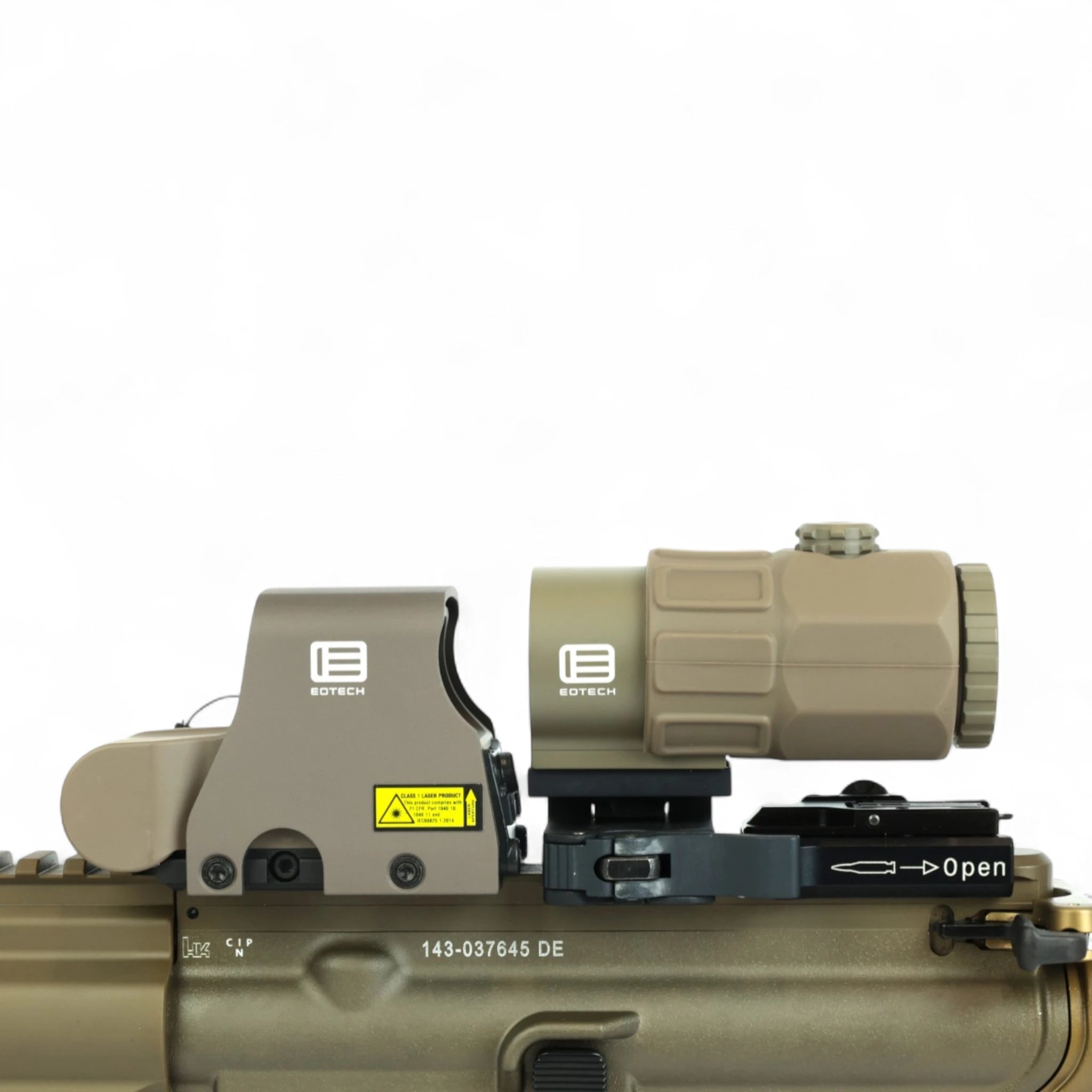 IEA MIL - OPTICSIEA HHS Kit EOTECH XPS2 - 0 Tan + G45 Tan - Black Raptor