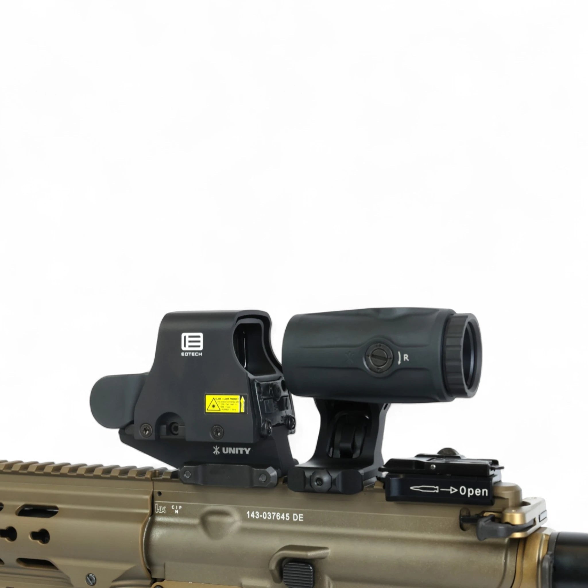 IEA MIL - OPTICSIEA HHS Kit EOTECH XPS3 - 0 + Unity FTC 4x + Riser - Black Raptor