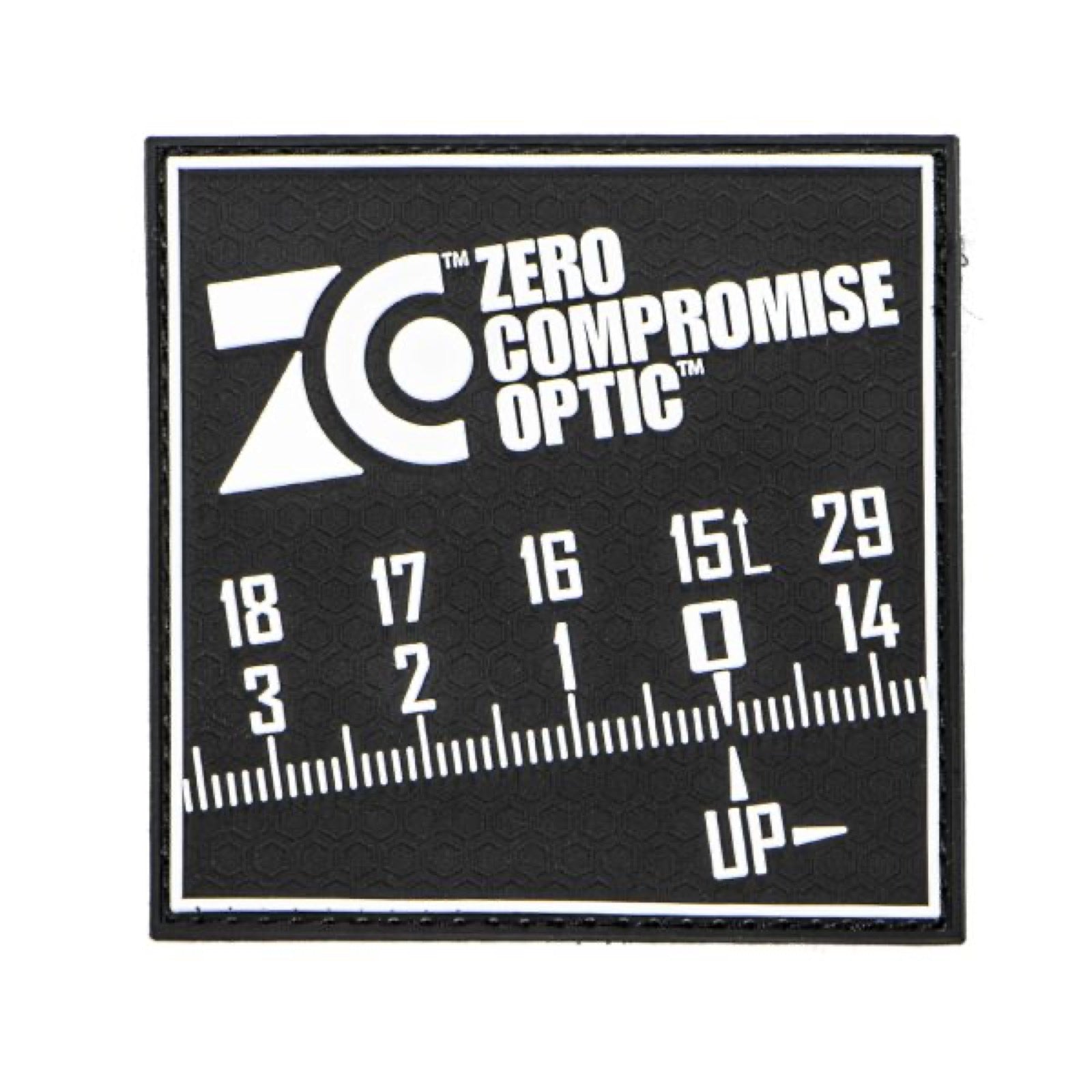 ZCO Patch 400-627X – Familienbild des ZCO-3D-Rubber-Patch-Haupttyps