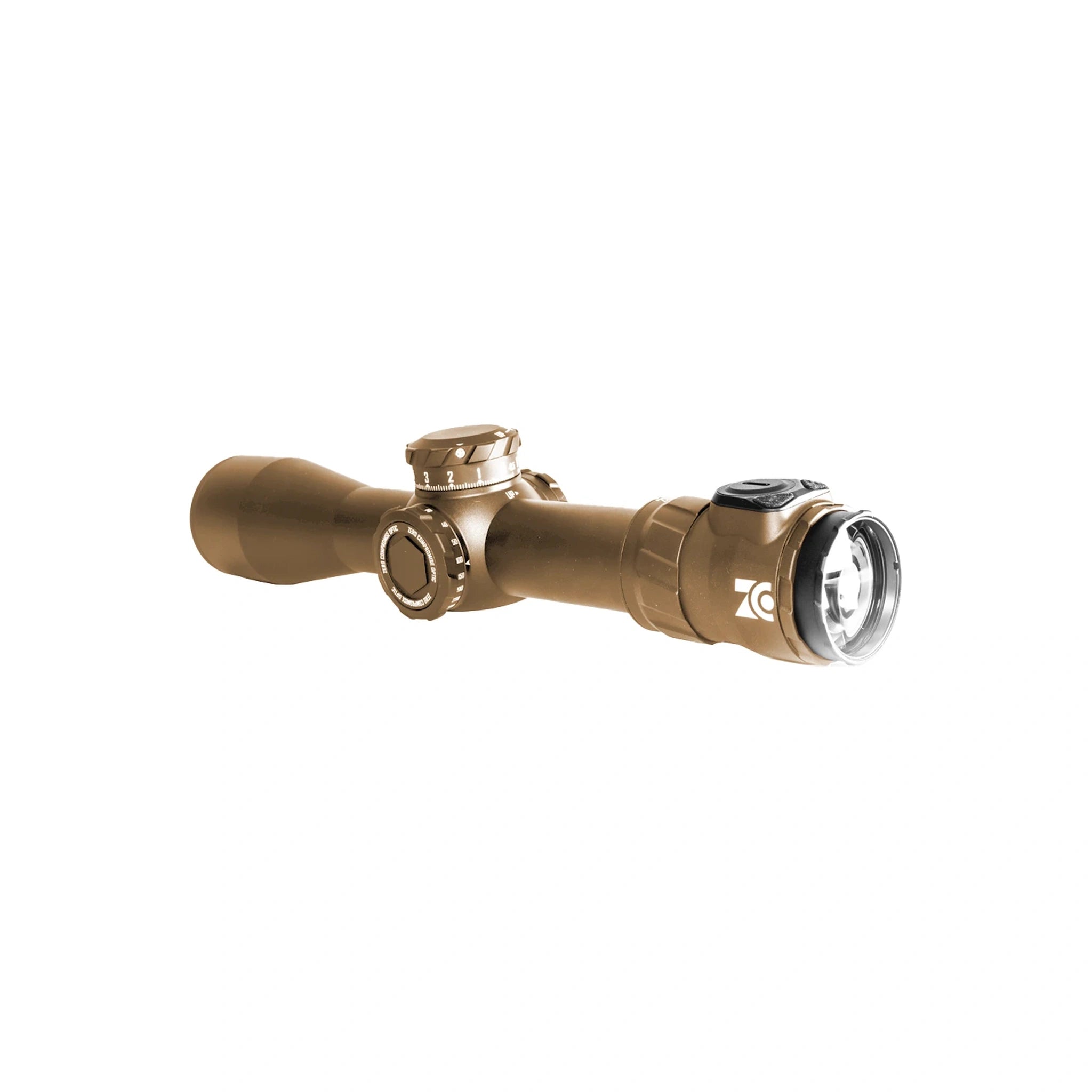 ZCO ZC420H FDE mit MPCT3X – Objektiv- und Turmansicht